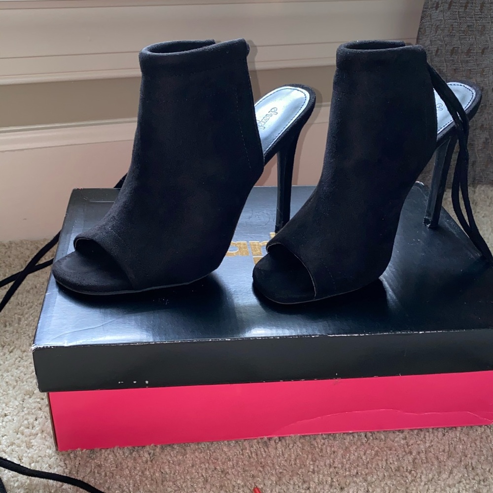 Black heels